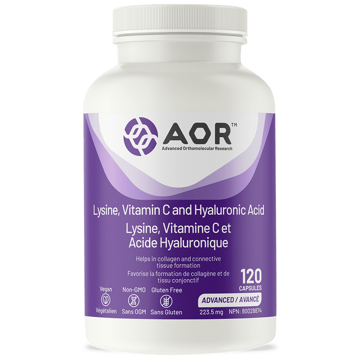 Lysine, Vitamine C et Acide Hyaluronique