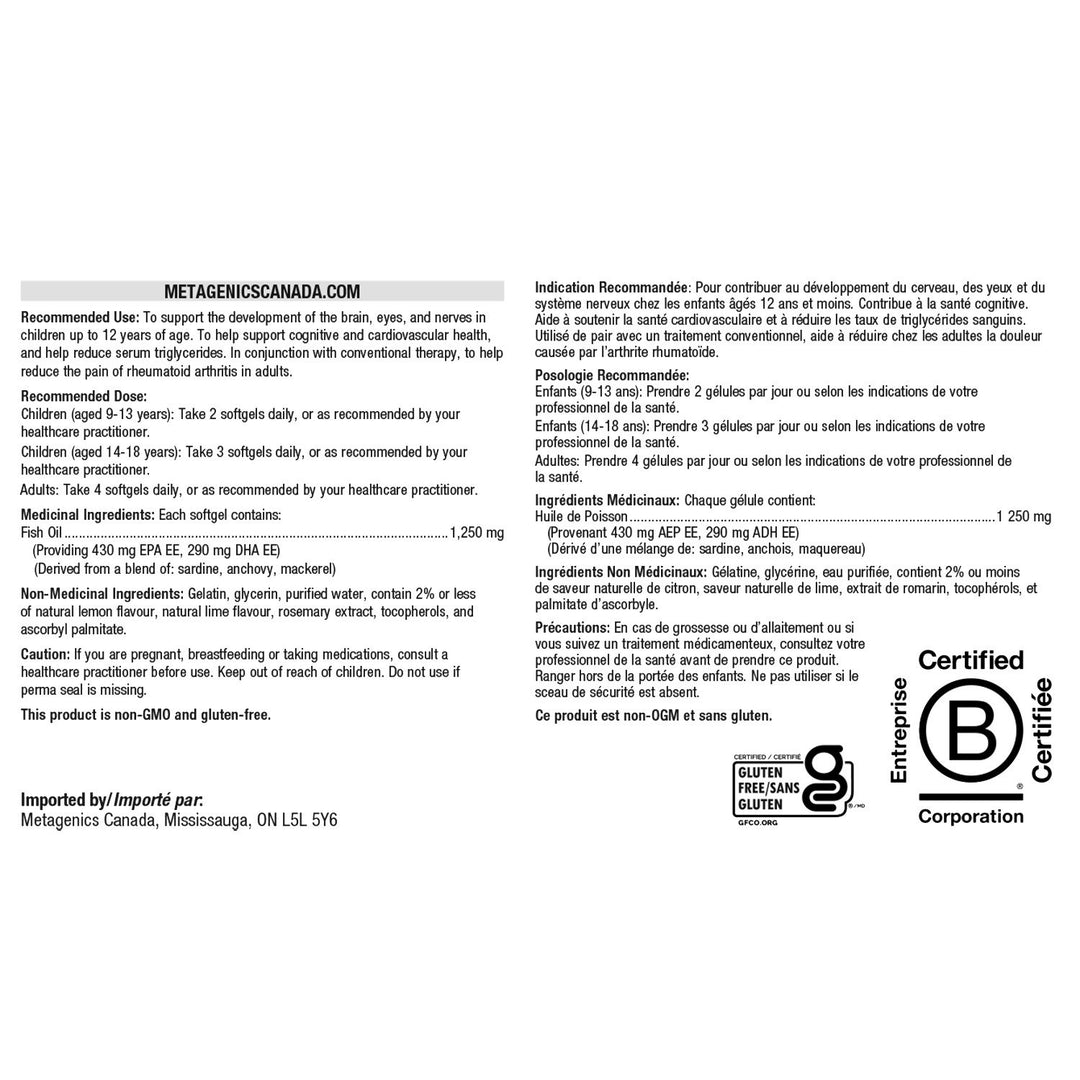 OmegaGenics EPA-DHA 720