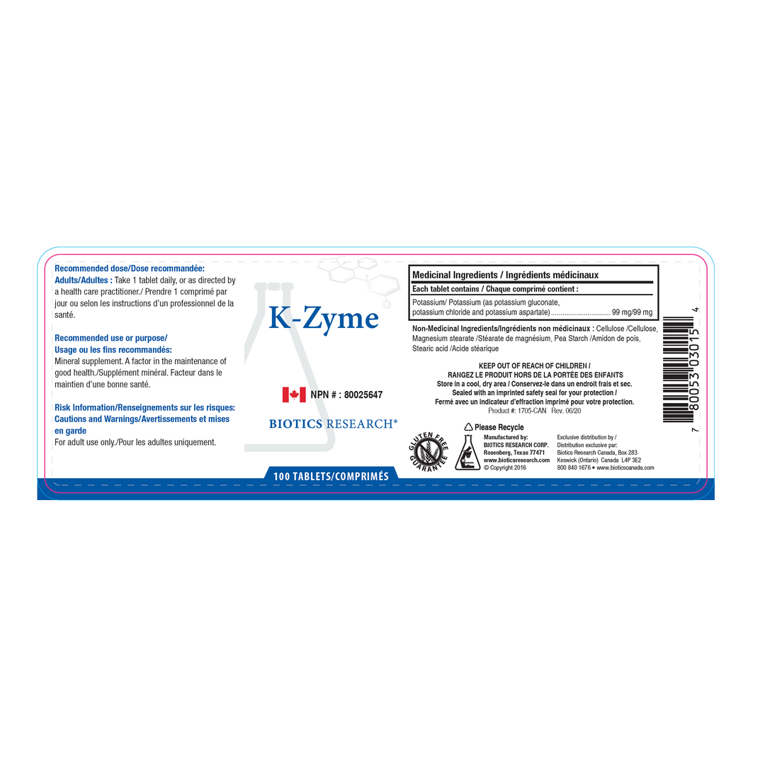 PROMO - K-Zyme (Potassium)