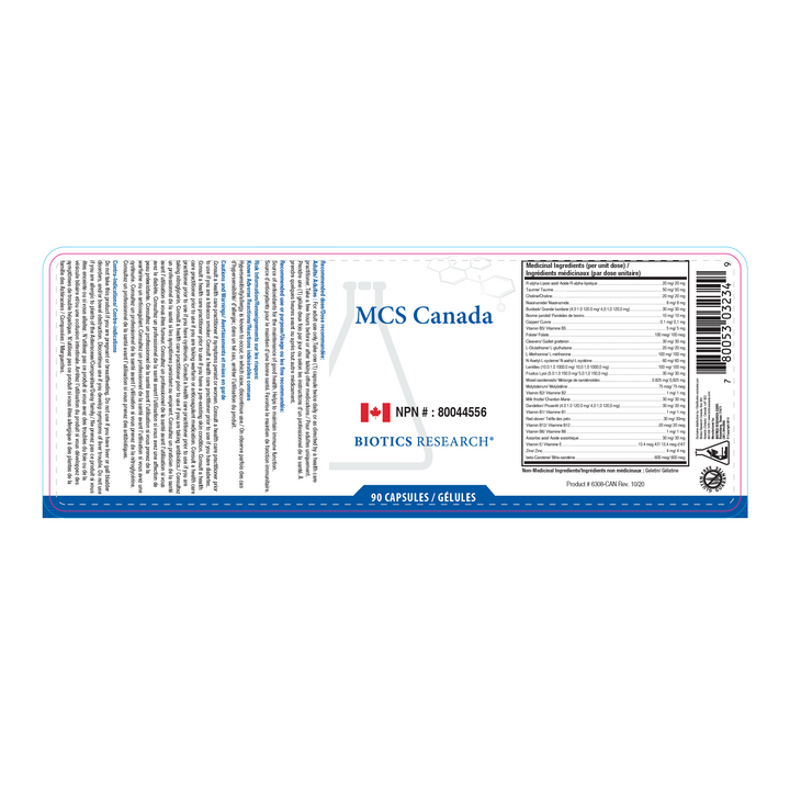 MCS Canada (Metabolic Clearing Support)