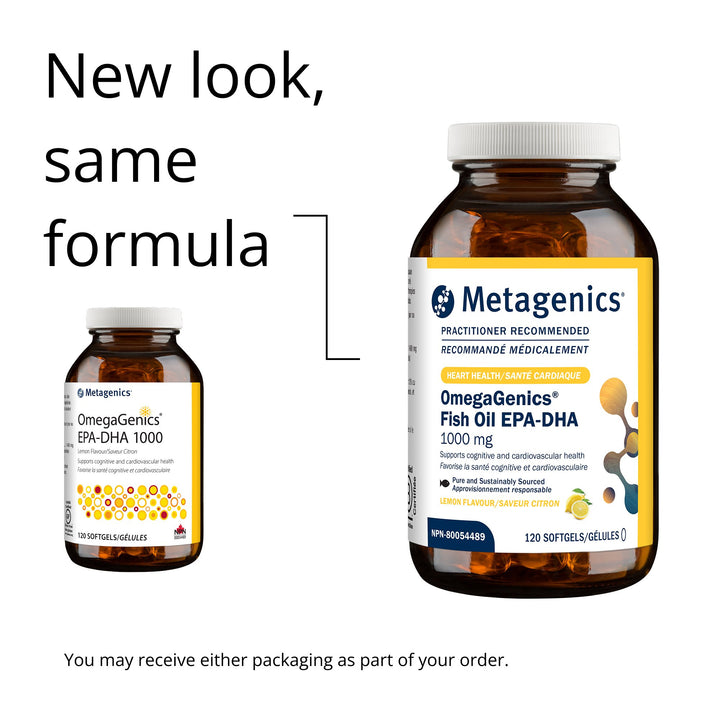 OmegaGenics Fish Oil EPA-DHA 1000mg