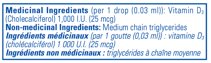 Vitamin D3 liquid