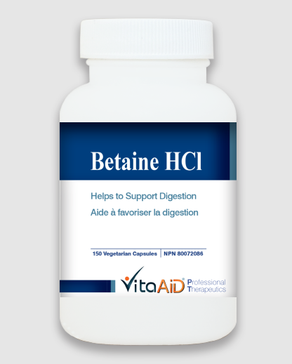 Betaine HCL (Aide digestive pour l&