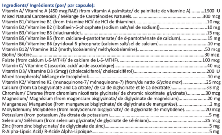Bio-Active Multiplex SANS Fe &amp; Cu