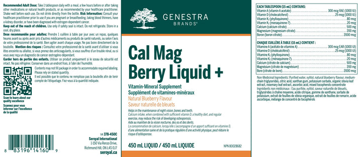 Cal Mag Liquid + (Cal Mag Berry Liquid +)