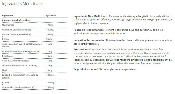 Vitamin B-Complex ( Anciennement Glycogenics )