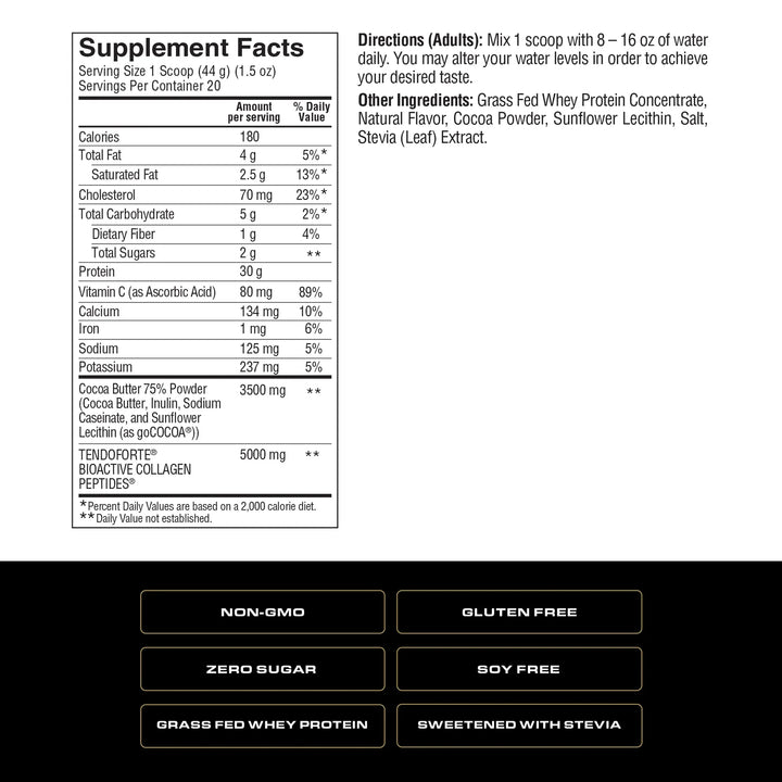 Grass Fed Whey