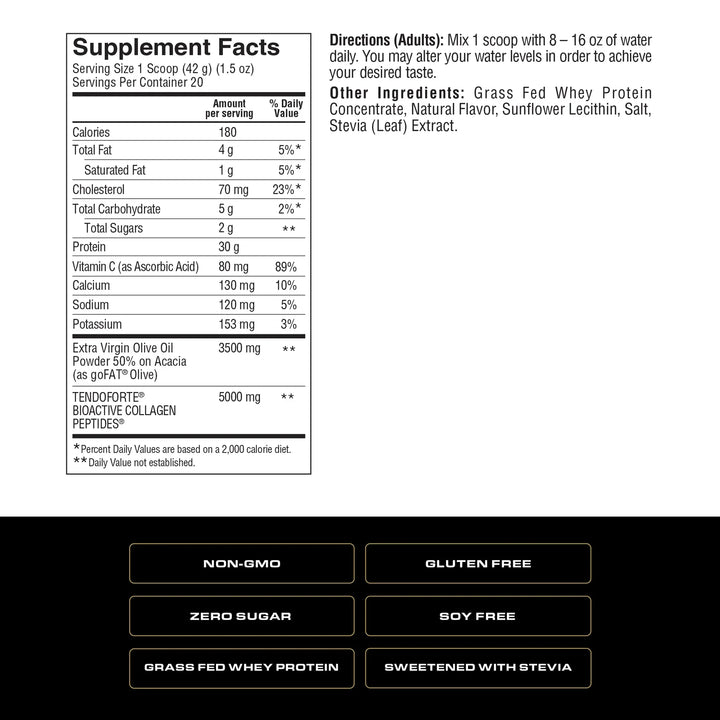 Grass Fed Whey