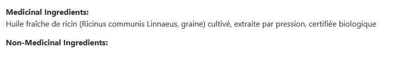 SOLDE - Huile de ricin