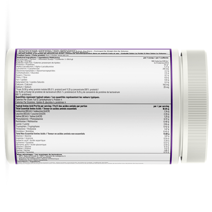 Lactosérum Avancé (Advanced Whey)