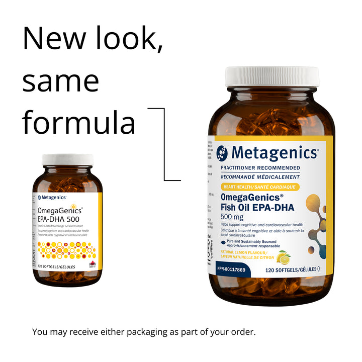 OmegaGenics Fish Oil EPA-DHA 500