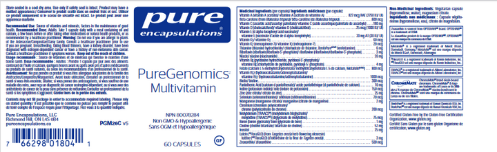 PureGenomics Multivitamin