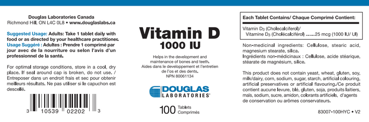 Vitamine D 1000 IU