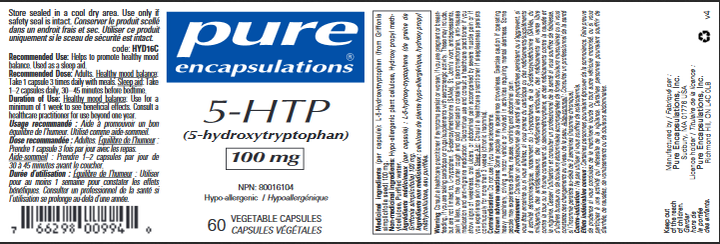 5-HTP (5-hydroxytryptophan)