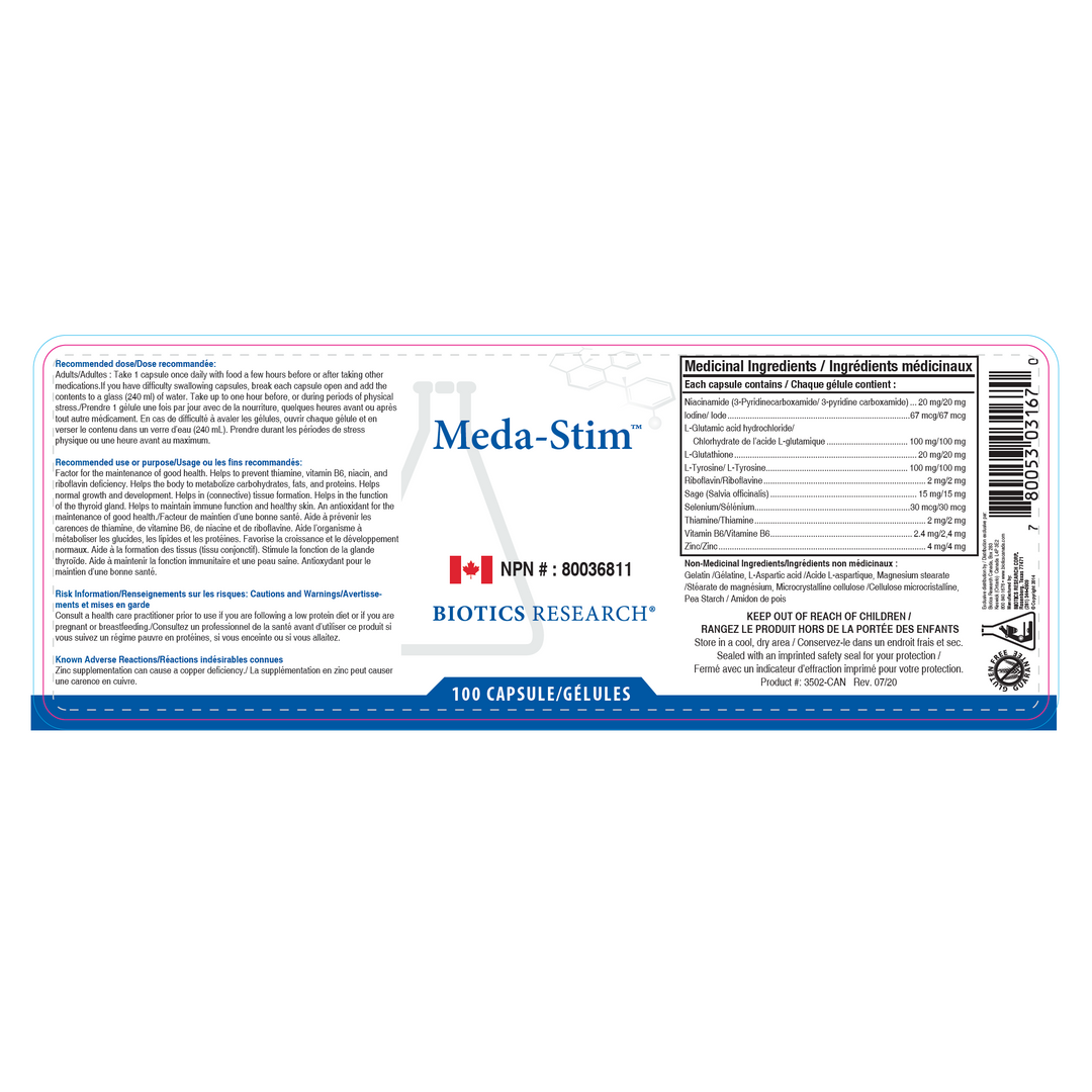 Meda-Stim (Thyroid and Metabolic)