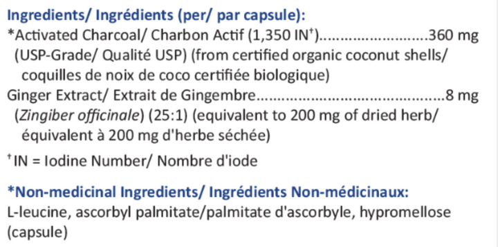 AC-1350 (Charbon actif de qualité pharmaceutique)