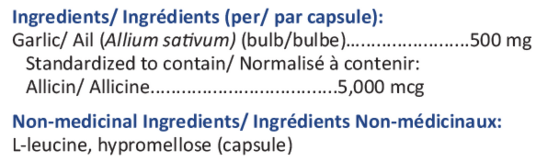 Alliimin DR (Concentré d'allicine d'ail)