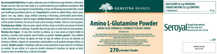 Amino L-Glutamine Powder