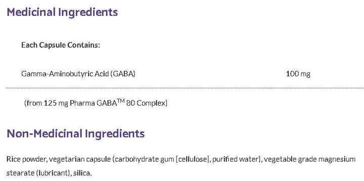 GABA-Pro® · 100 mg
