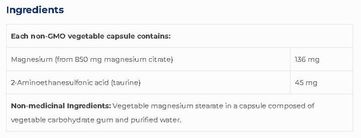 Magnesium Citrate SAP