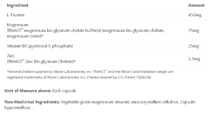 Mag Taurine Matrix