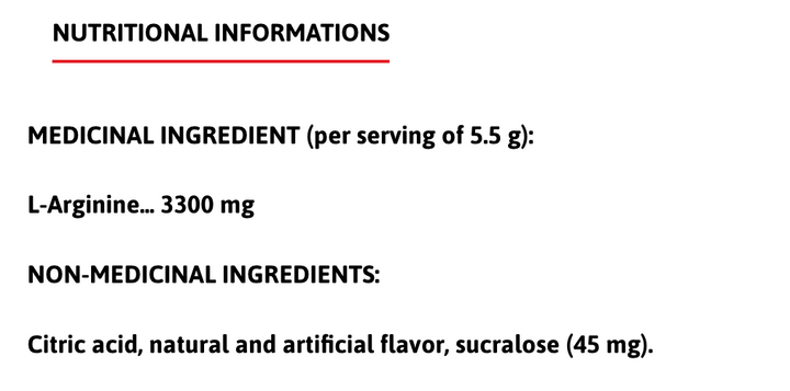 Pure Arginine