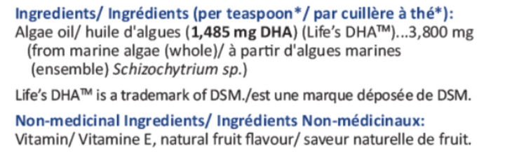 Verdha (DHA liquide végétalien)